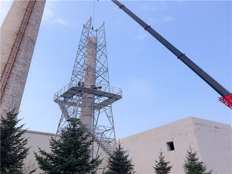 El propósito de las torres de chimeneas y la estructura de la torre.