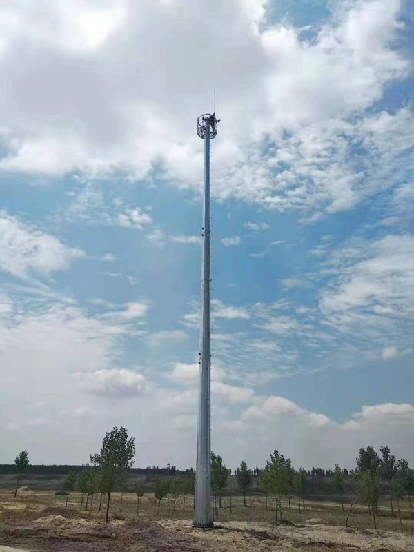 La torre de un solo tubo tiene una estructura simple y razonable.