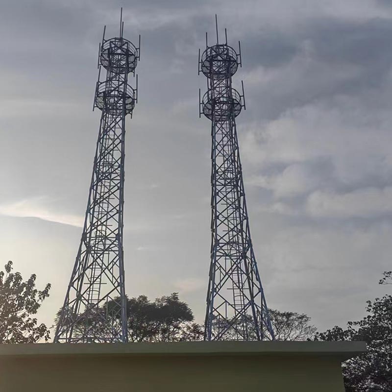 Torre de señal de un solo tubo 5G