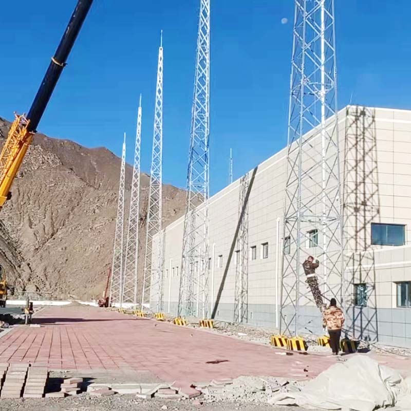 Torre de protección contra rayos independiente de 220KV y 30 metros