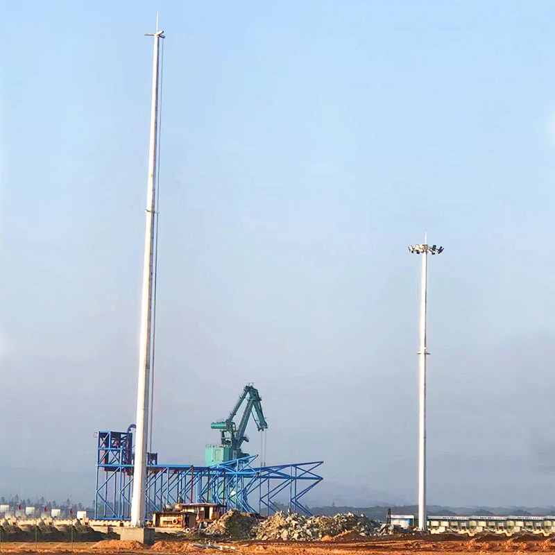 Torre de comunicación de un solo tubo