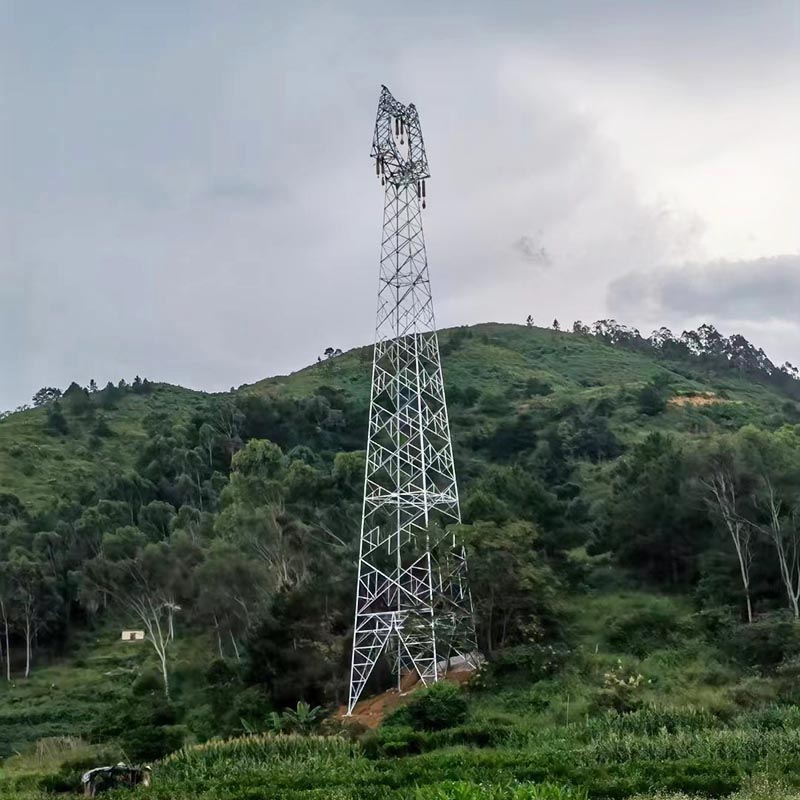 Torre de línea de transmisión de torre de energía de alto voltaje