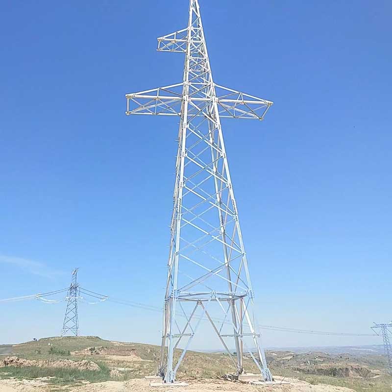 Subestación Torre de señal de energía de alto voltaje